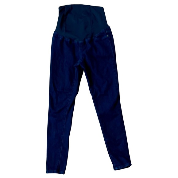Isabel Maternity by Ingrid & Isabel Denim - Isabel Maternity by Ingrid & Isabel Dark Wash Maternity Jeggings Size 2